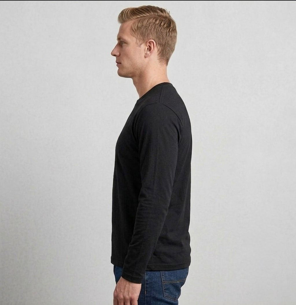 Full-Sleeve Cotton T-Shirt