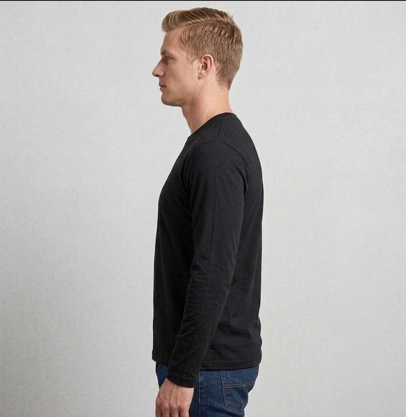 Full-Sleeve Cotton T-Shirt